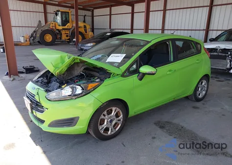 2014 Ford Fiesta Se из США, поврежденный, VIN 3FADP4EJ5EM162741